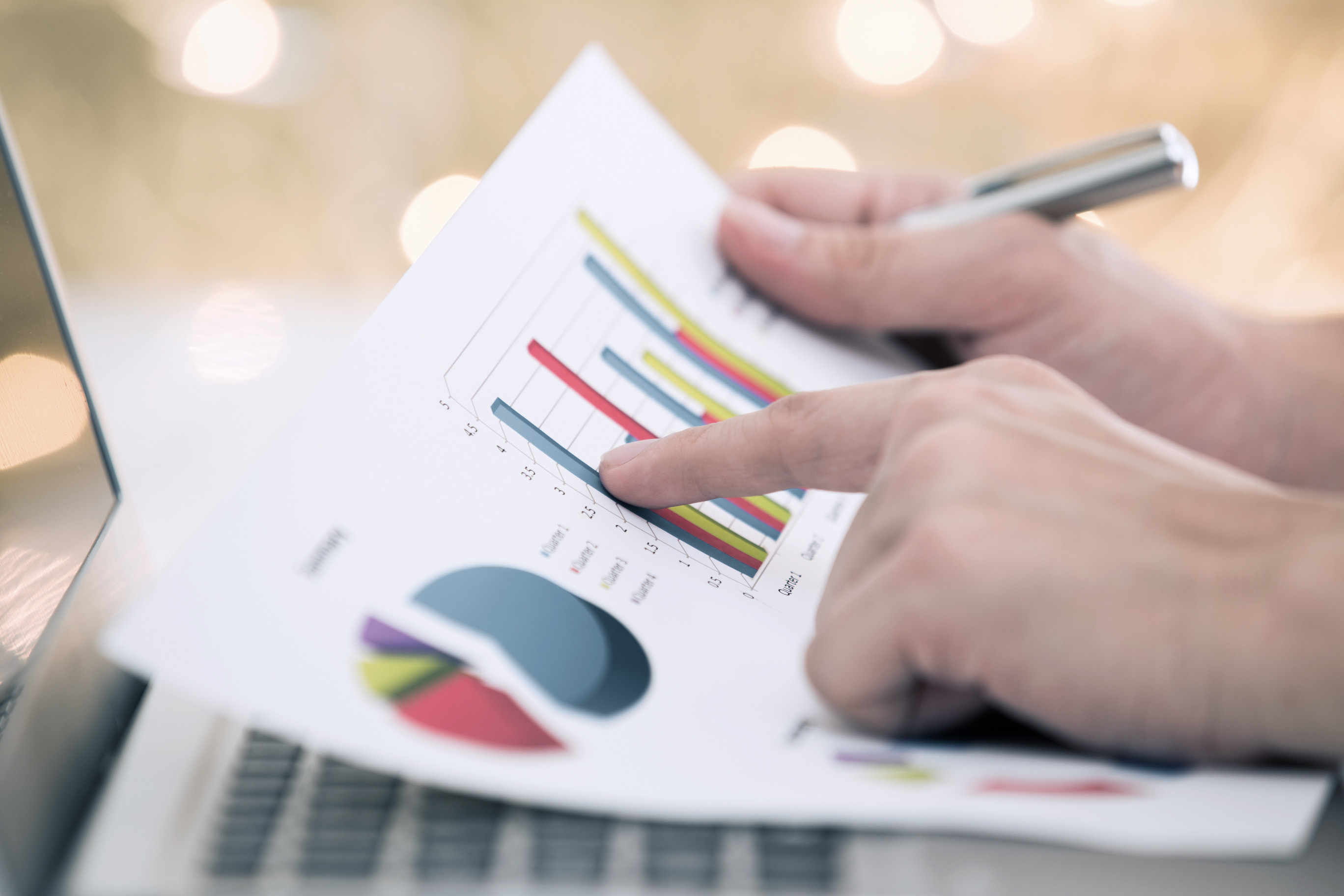 Imagem de um relatório